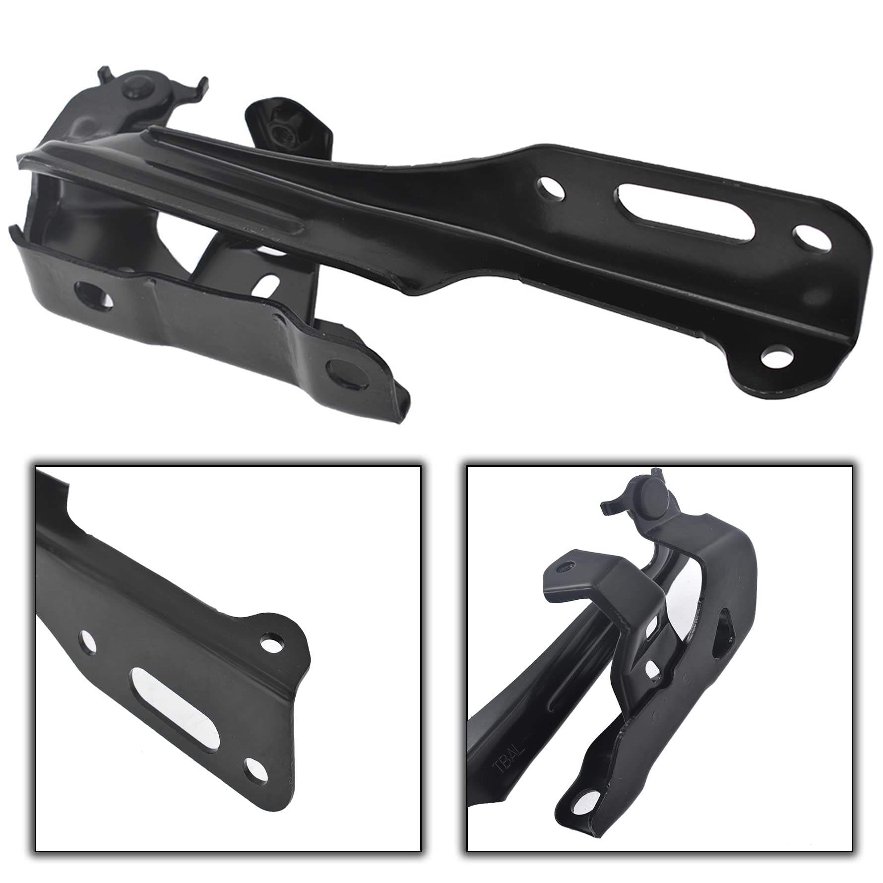 Seats For Honda Civic Hood Hinges Set (2-Piece) For 2016-2021 Honda Civic - Driver & Passenger Side, Left & Right, Black Complete Engines For Honda Civic - Foto 4