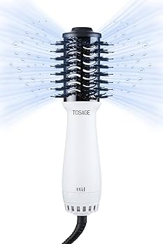 Amazon | TOSAGE くるくるドライヤー ヘアアイロン カールドライヤー