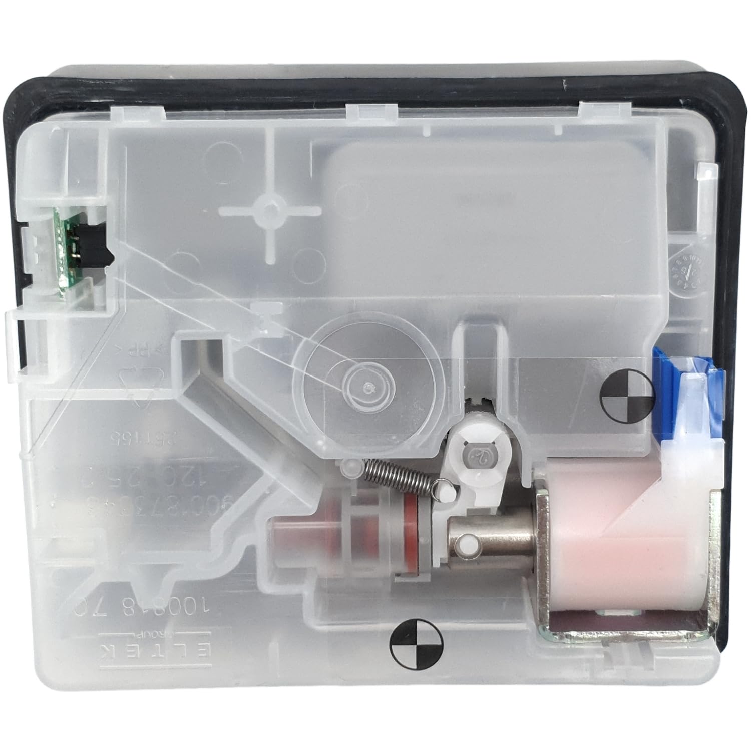 Unité de dosage pour lave-vaisselle 00755073 - Dispositif d'addition, nettoyant, module de porte, compatible avec Bosch Siemens - Gris - Remplace 12042696 00757778 - Chambre de prélavage 15