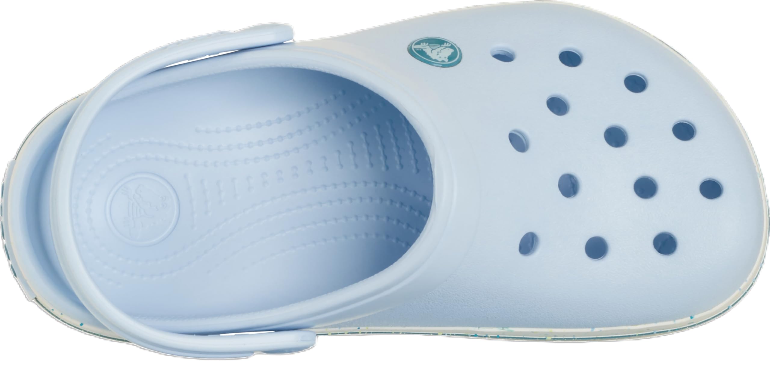 Crocs Crocband Speckled Band Clog T, Zuecos Unisex niños, Azul Escarcha, 24/25 EU