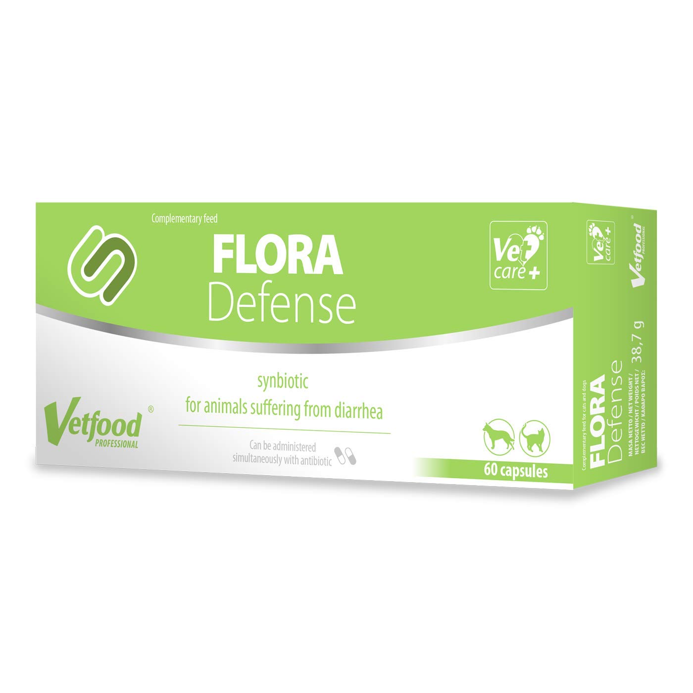 VETFOOD Flora Defense 60 Kapseln für Laufen