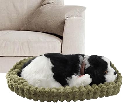 Generic Chiot Apaisant Réaliste avec Simulation Respiratoire et Peluche Douce