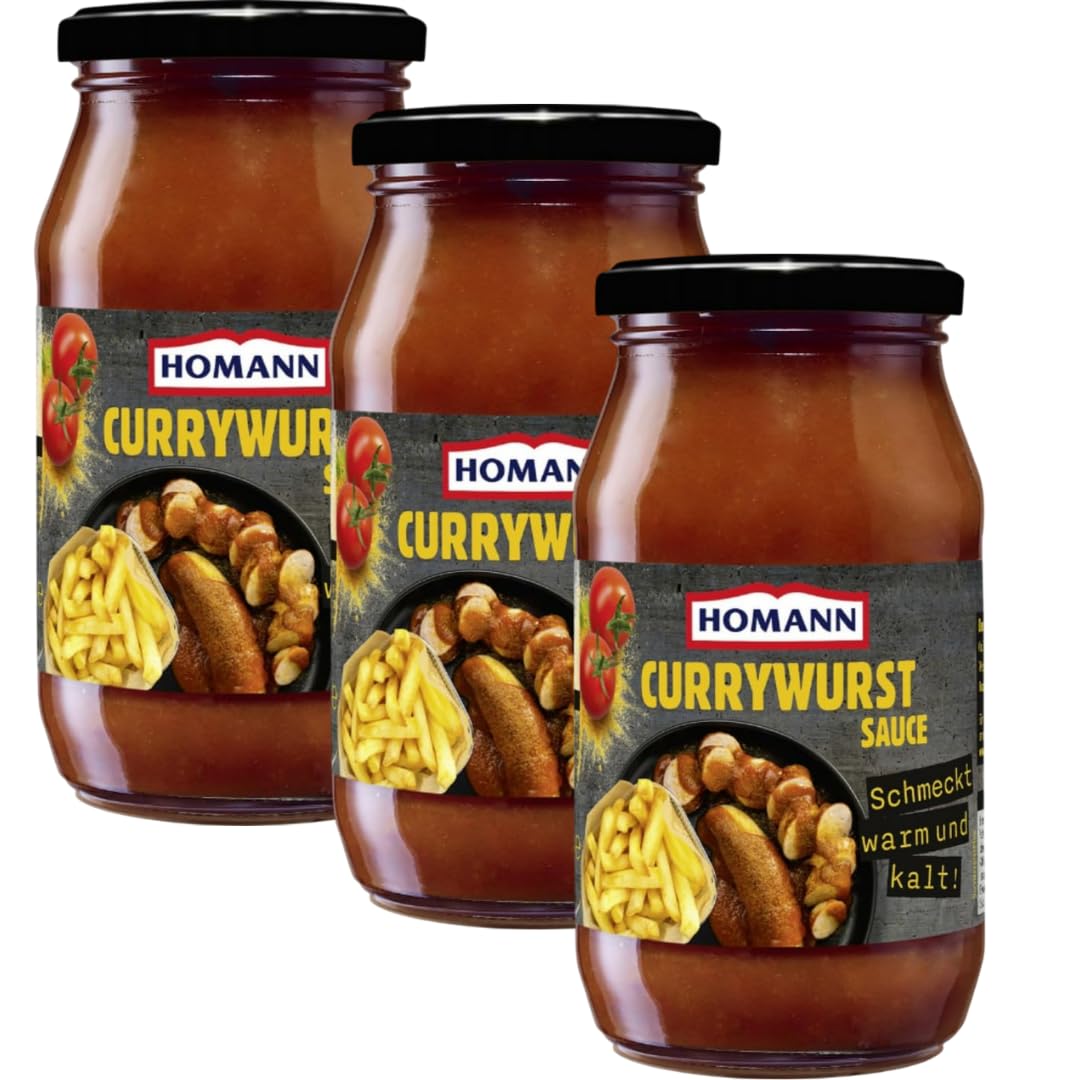 Homann Currywurstsauce – Süßlich & Scharf, Eimer 5 Kg, Fertigsauce