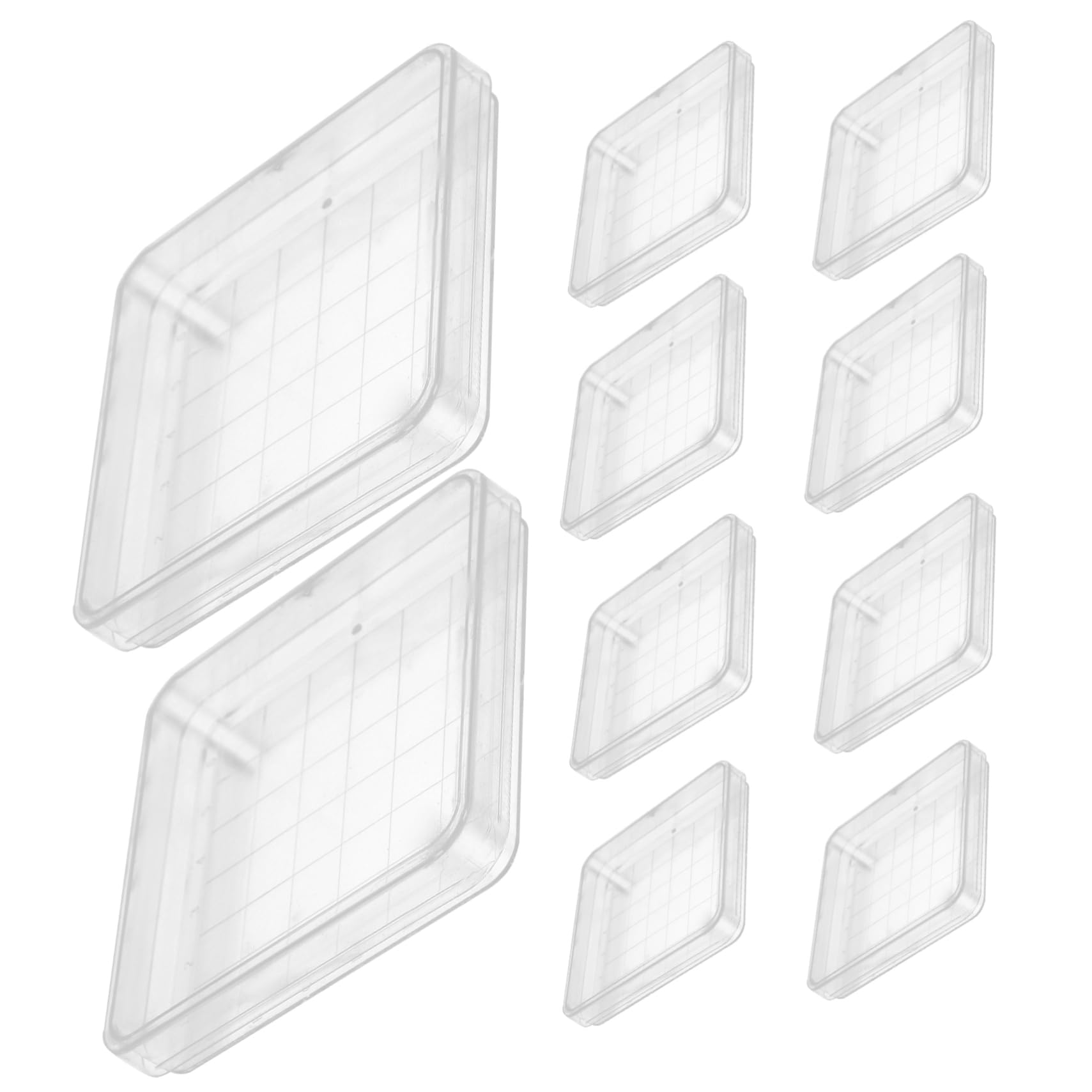 CIYODO 10pcs Petri Dish Bl-OOD Sample Dish Culture Agar Plate Samples Dish Petri Plate Cell Culture Dish Laboratory Experiment Laboratory Agar Plates Lab Analysis Plate Transparent