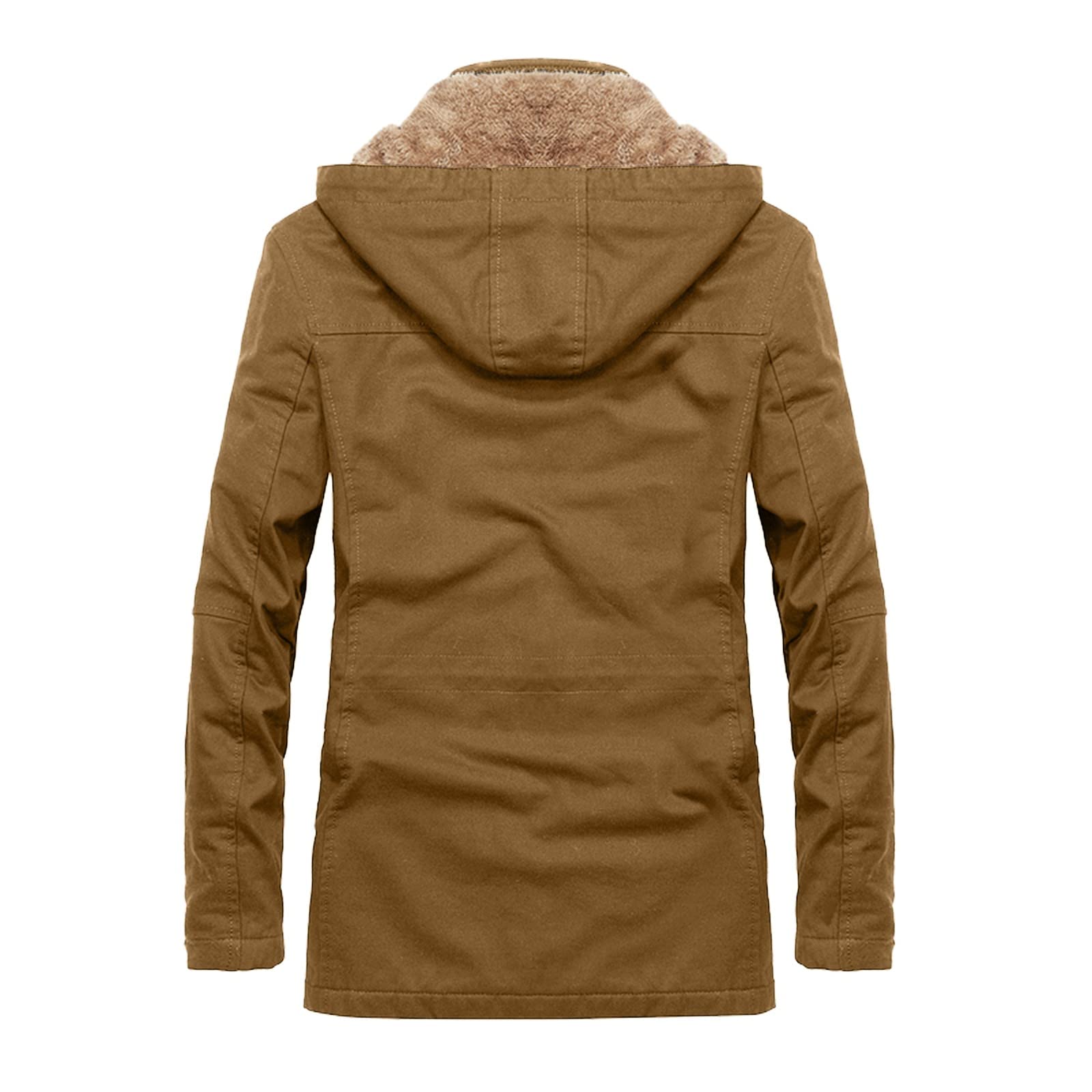 Veste Homme Doudoune Hiver Polaire Veste Matelassée Chaud