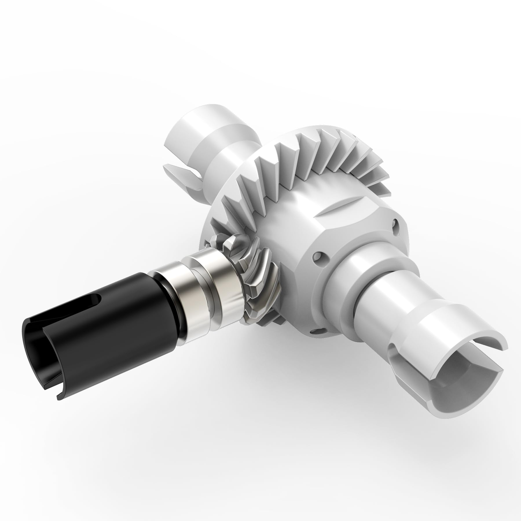 Hosim RC Auto Differentialgetriebe – Schrägverzahnung Aus Chromstahl, Upgrade Für X07, X08, X17, X25 Modelle