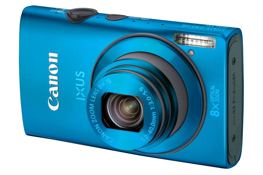 Canon IXUS 230 HS Digital Camera 12 MP 8x Optical Zoom 7.6 cm (3