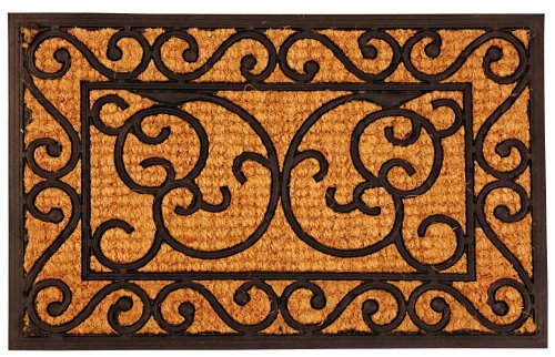 Esschert Design Esschert Design, Rubber doormat/cocos S, RB21, Rubber and coir, 75 x 45 cm, Brown, 40 x 60 cm