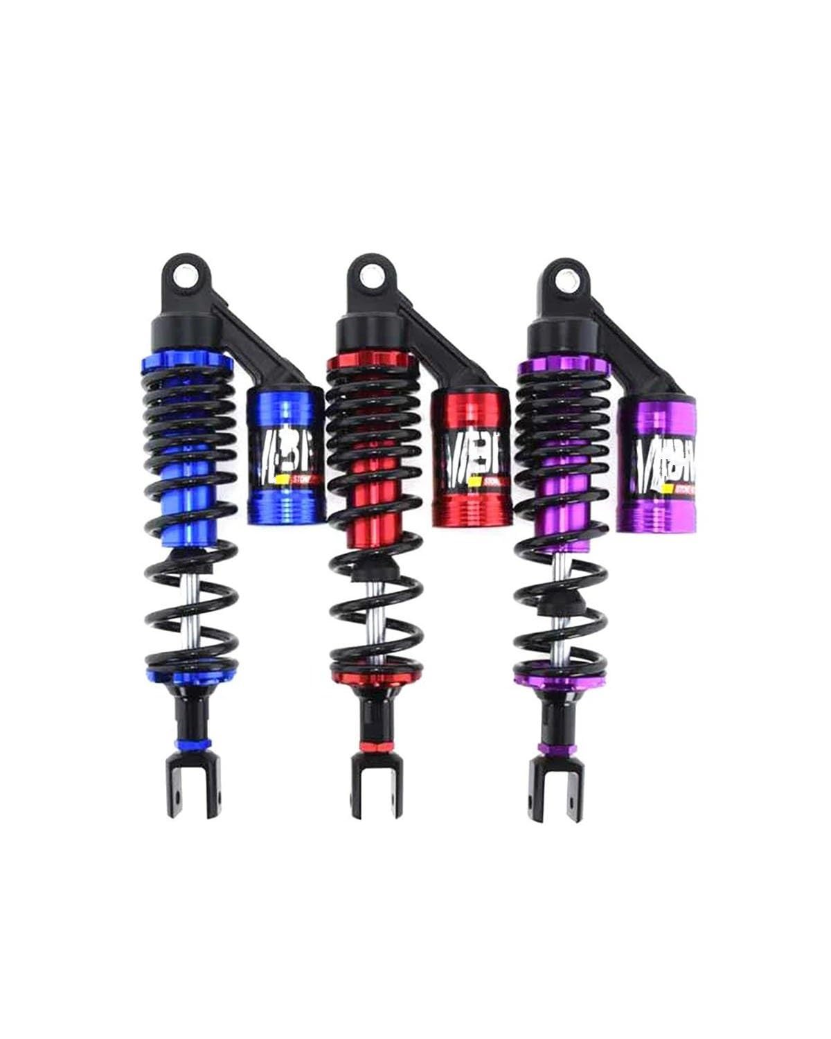 Suspensión Amortiguación Amortiguador Para Moto 320/340mm Para Scooter Para Xmax Amortiguador Motocicleta(320mm blue U)