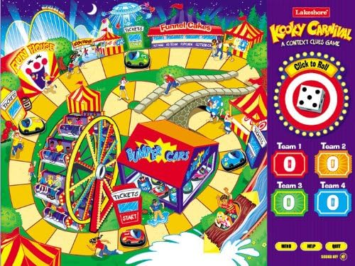 Kooky Carnival: Interactive Context Clues Game