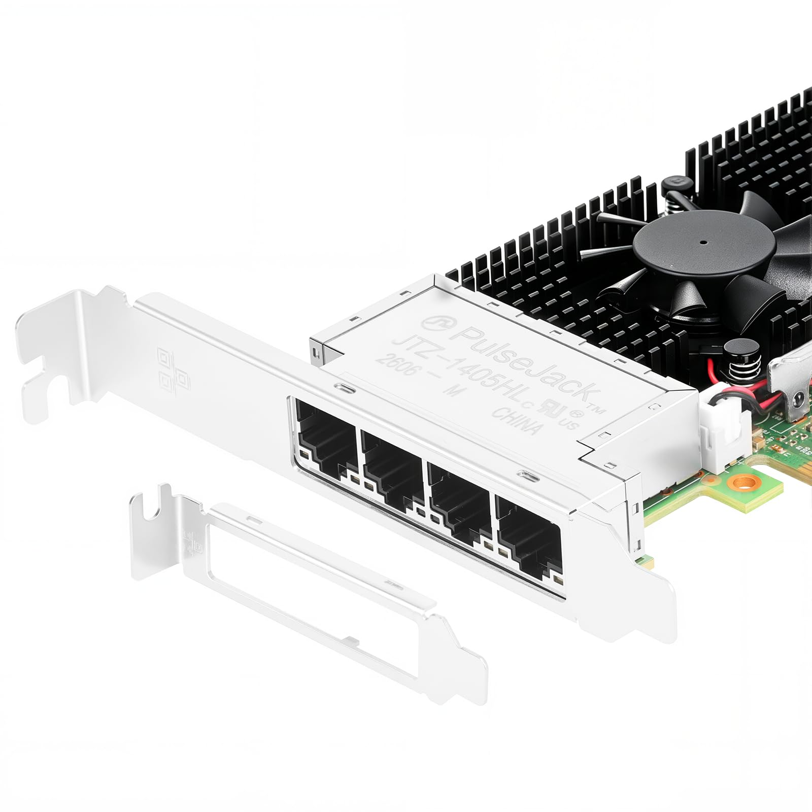 Amazon | Vogzone X710-T4 10GbE PCIe 3.0 x8 NIC、Quad RJ45 10GBASE