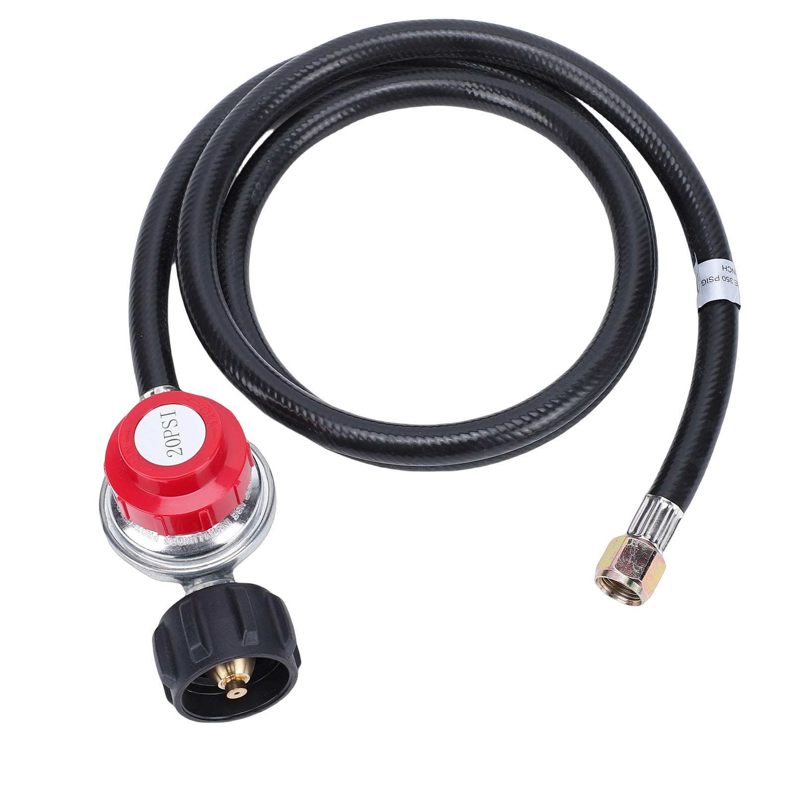 Zestaw naprawczy zbiornika powietrza z manometrem 0–200 PSI, zaworem bezpieczeństwa i zespołem węża powietrza o długości 4 stóp do systemów powietrza do pojazdów kempingowych,