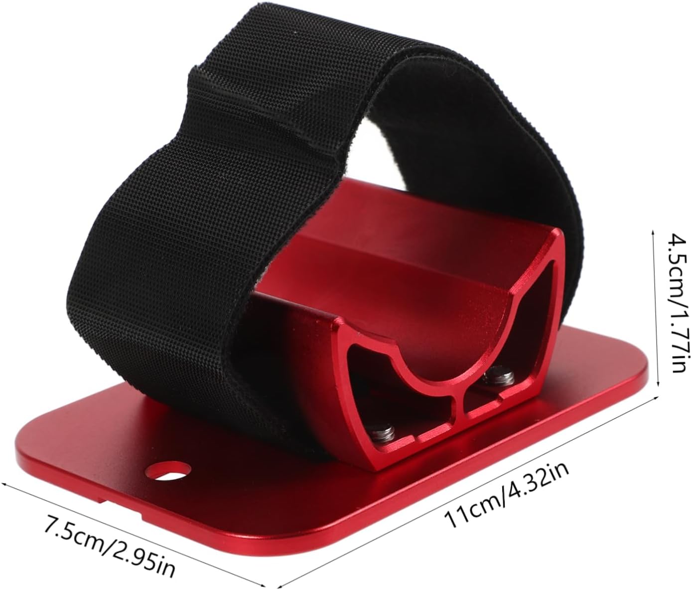 YARNOW Bike Rack Mounting Bracket Lightweight Portable Car Rack Fixator for Rear Wheel Versatile Design for Various Car Models and Easy Installation Eye-catching