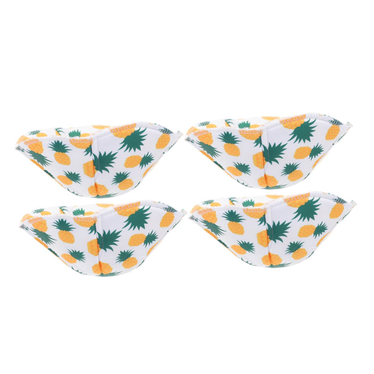 Soportes para cuencos de microondas Amosfun y alfombrillas seguras de cocina para sopera