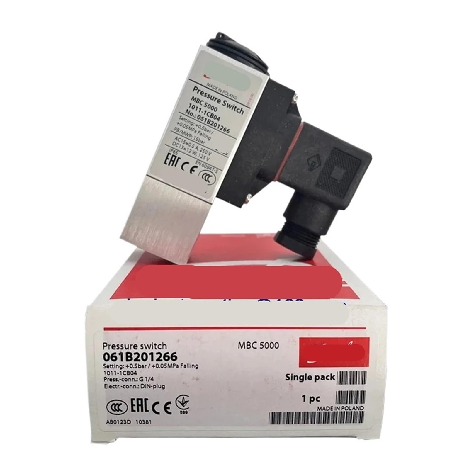 YMUGUEGH MBC5000 1011-1CB04 061B201266 Pressure Switch