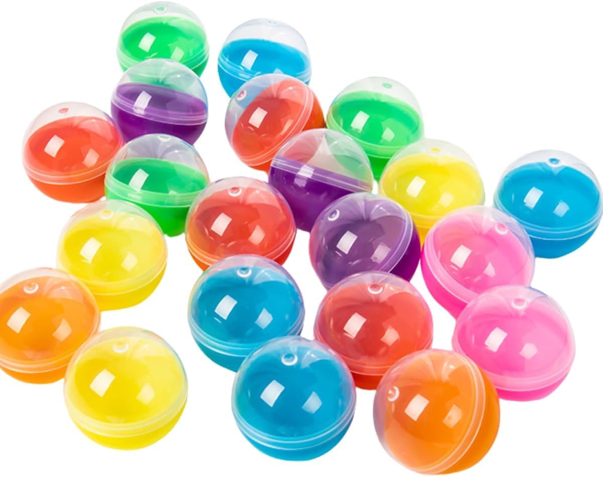 Amazon | Shantia ガチャガチャ 空カプセル 直径65mm 業務用 大容量 50