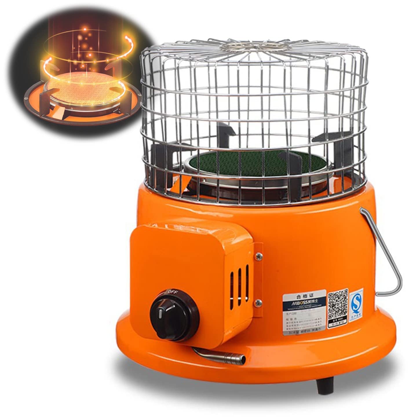 Buy 3500W Heater Infrared Radiant Heater, Safety No Open Flame