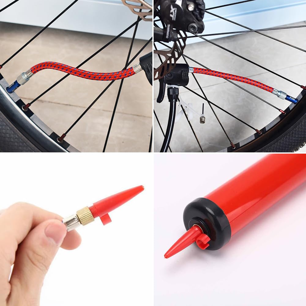 Amazon | YFFSFDC バルブアダプター 8種セット 自転車バルブ 変換