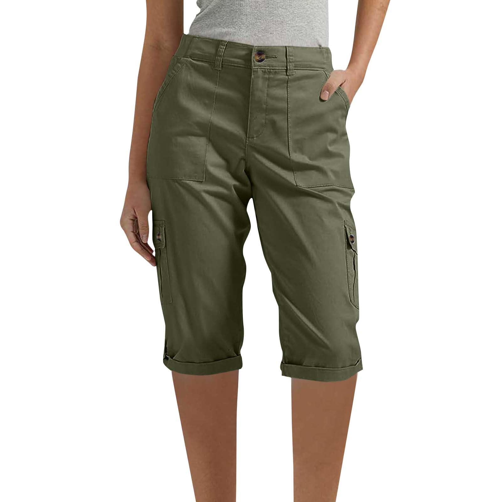 Summer Cargo Shorts Women 15