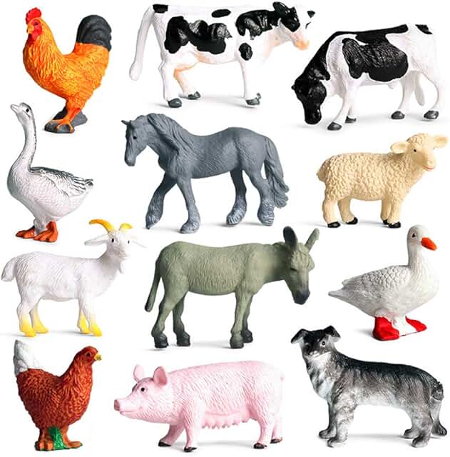 miniature animal figurines