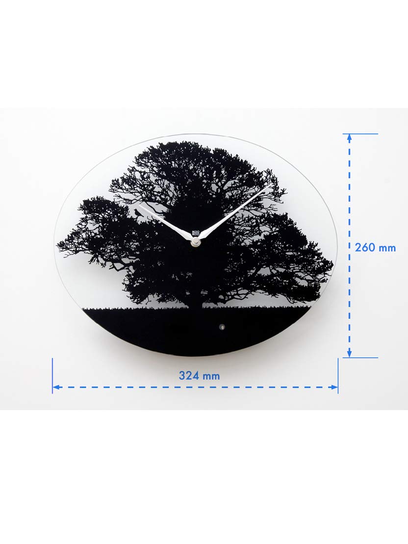 KOOKOO Tree RC, Reloj de Pared con 12 pájaros cantores, nativos, grabaciones Originales de la Naturaleza o e Cuco