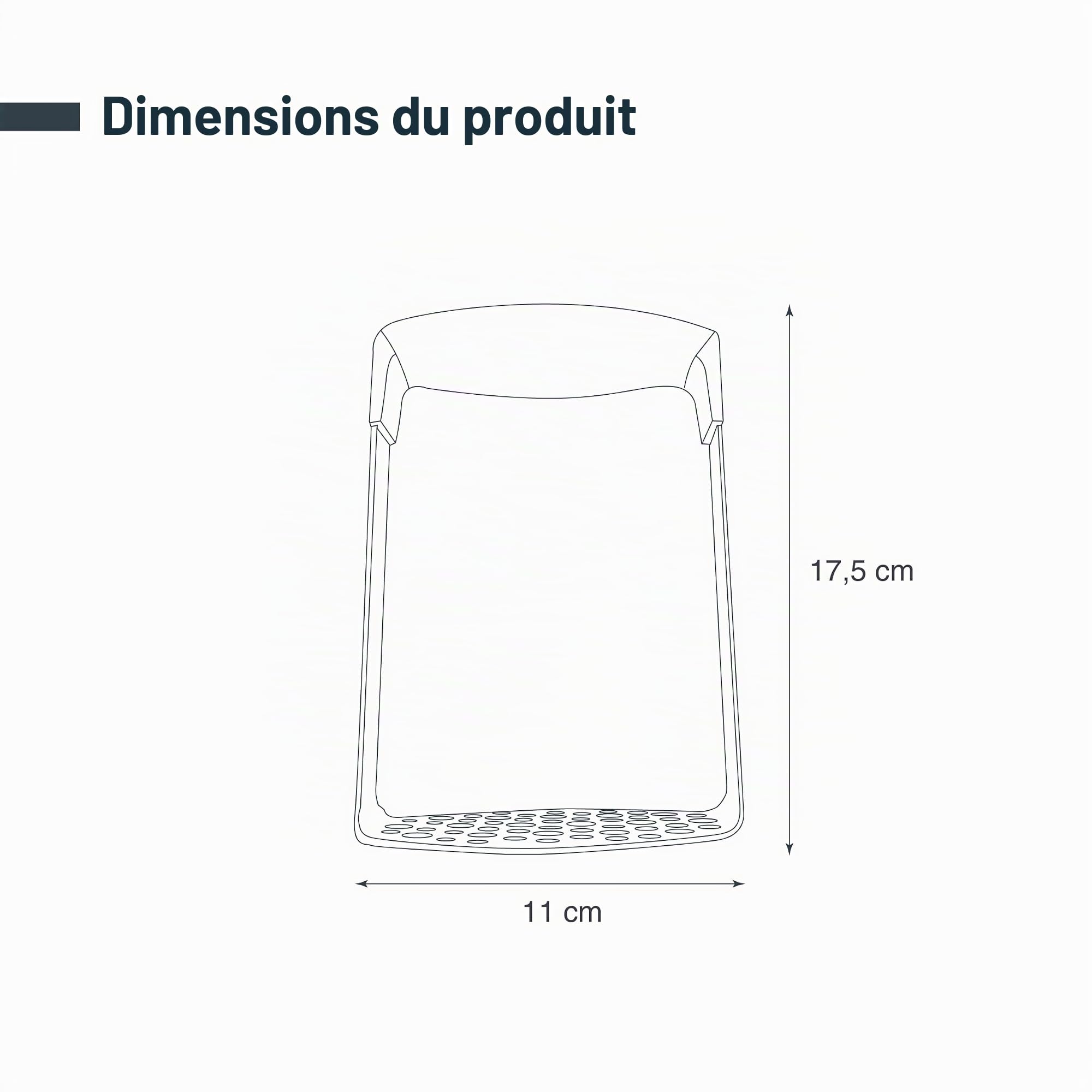 Lacor Broyeur de Pommes de Terre Cuites Presse à Pommes de Terre Acier Inoxydable 18/10 Noir