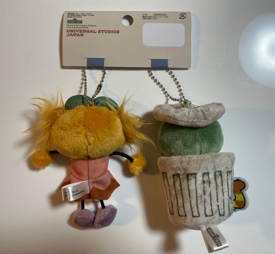 新品　セサミストリート　アビー　ロジータ　ゾーイ　セット　キーホルダー 新品 セサミストリート アビー ロジータ ゾーイ セット
