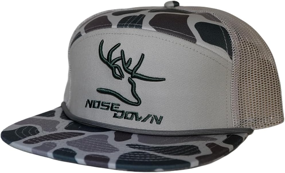 3D Logo Hat - Adjustable Snap Back Closure - Breathable Mesh Design Camo - Quality Embroidered Design