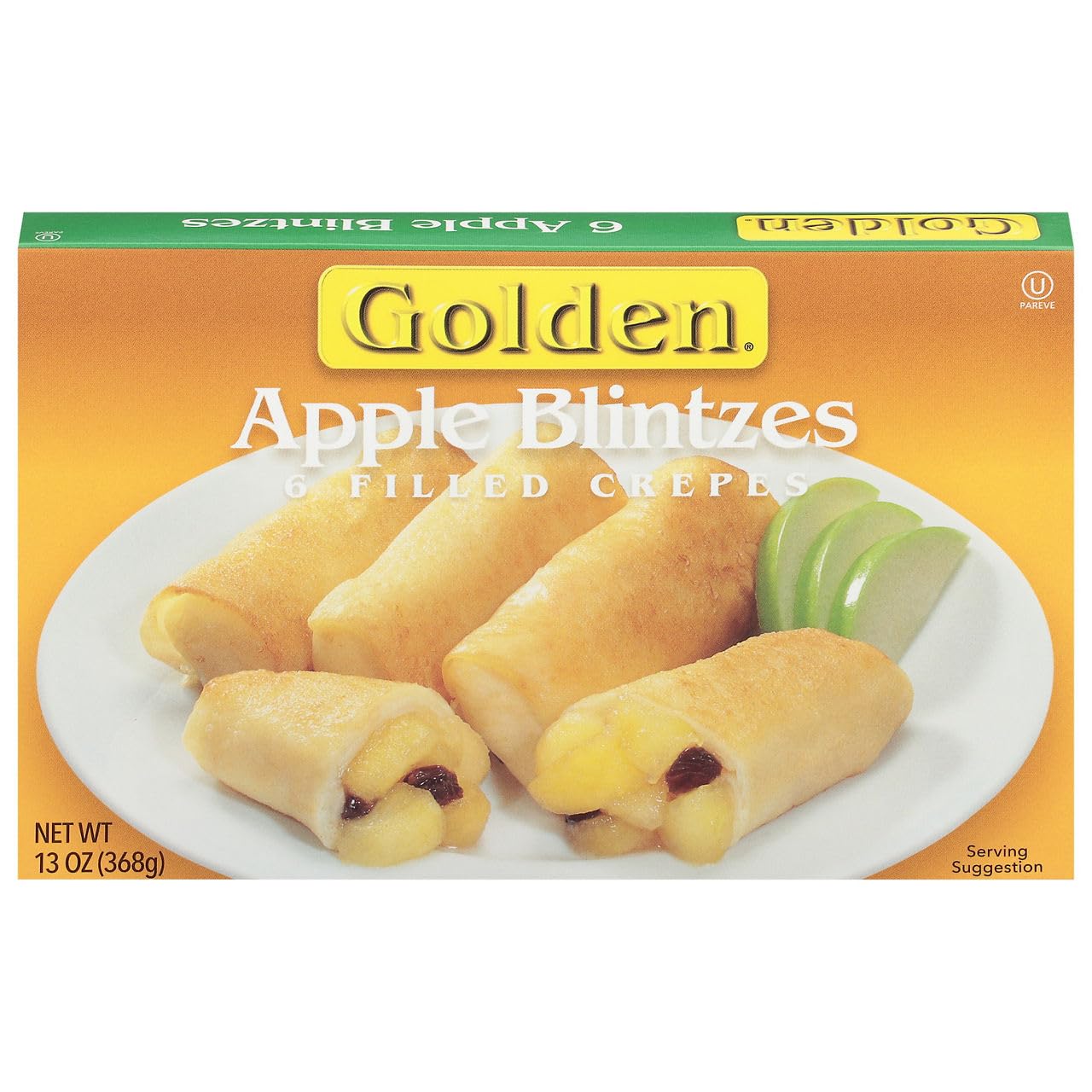 Golden, Apple Raisin Blintzes, 13 Ounce