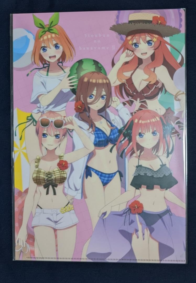 Amazon.co.jp: 五等分の花嫁∬×よみうりランド スタンプラリー クリア 
