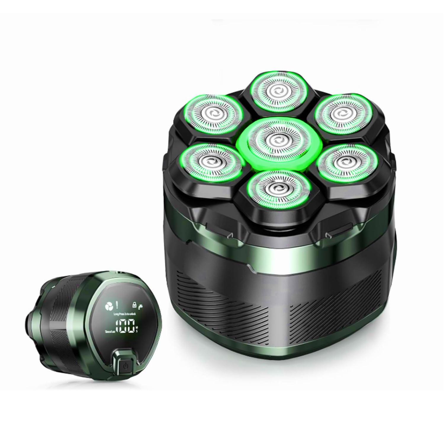 Head Shaver for Bald Men Electric Bald Razor- Wet Dry Shaving-Professional Grooming Kit for Balder-echargeable Head Shavers for