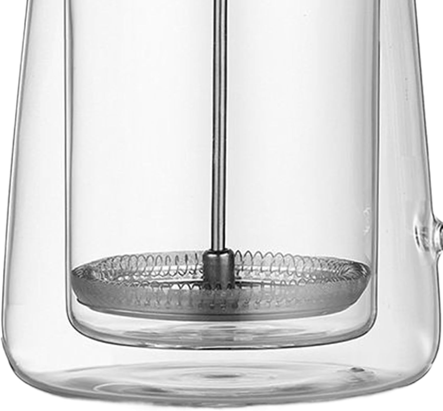 Coffee Presses | Plunger with Insulated Glass and Double Wall Stainless Steel Filter,Tea and Coffee Press,for Outdoor Use Camping Travel Home Office and Cafe