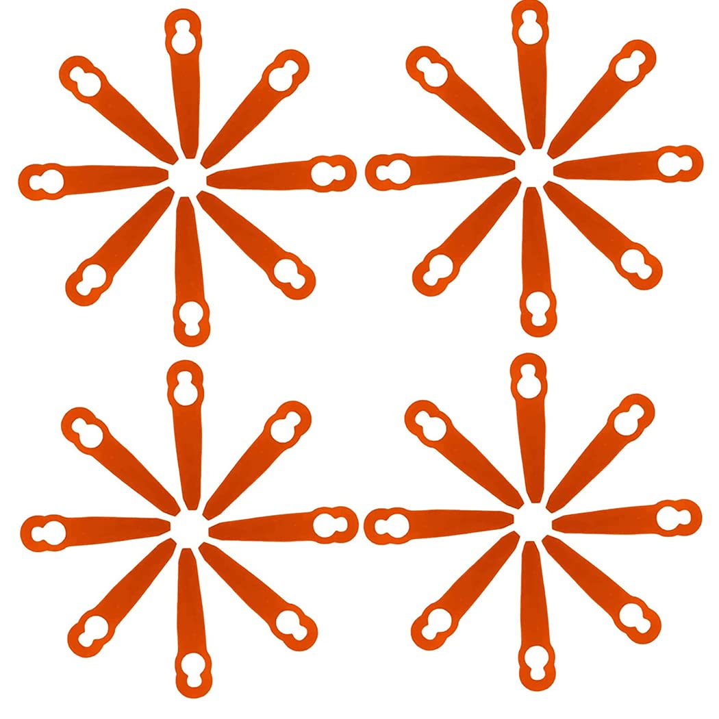 32PCS Grass Trimmer Blades Plastic Cutter Accessories for Stihl PolyCut 2-2