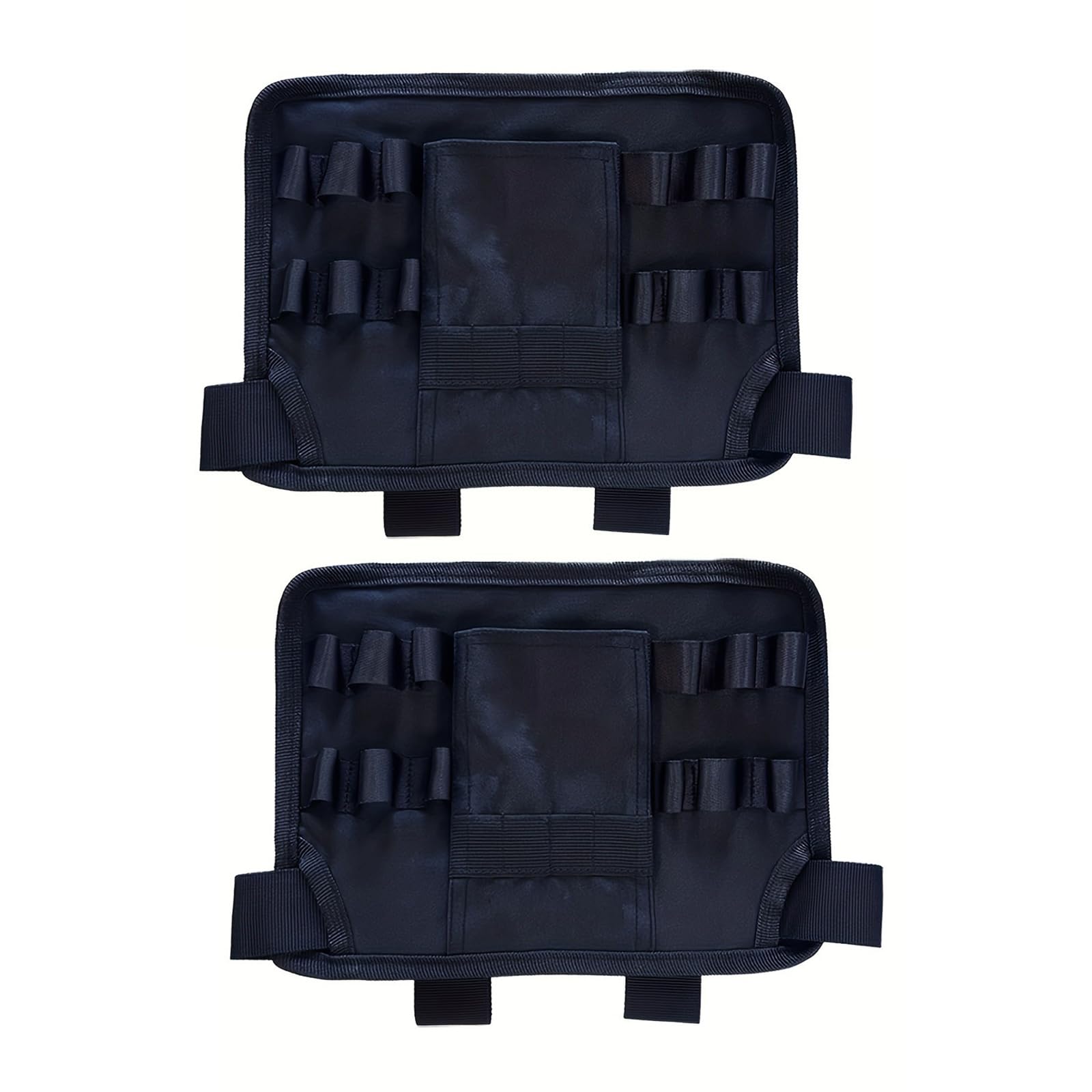 2pcs Electricians Leg Tool Pouches for Electricians Sturdy Oxford Fabric Tool Bag with Belt Attachments Belt Pouches