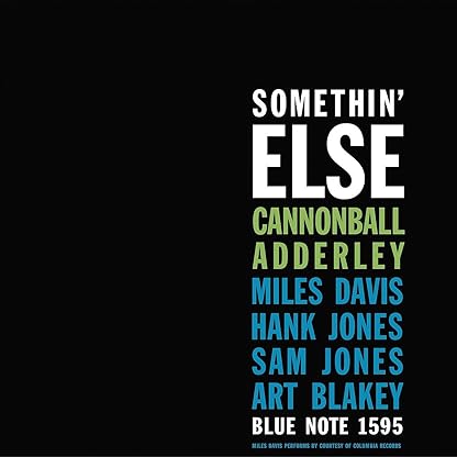 Somethin' Else (Blue Note Classic Vinyl Series) [LP] por Cannonball Adderley — capa do álbum
