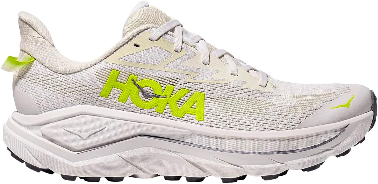 HOKA メンズ Challenger 8, ホワイト/ネオンホカシトラス。, 12