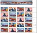 All Aboard Railroad Collectible Stamp Sheet of 20 33 Cent Stamps Scott 3337a
