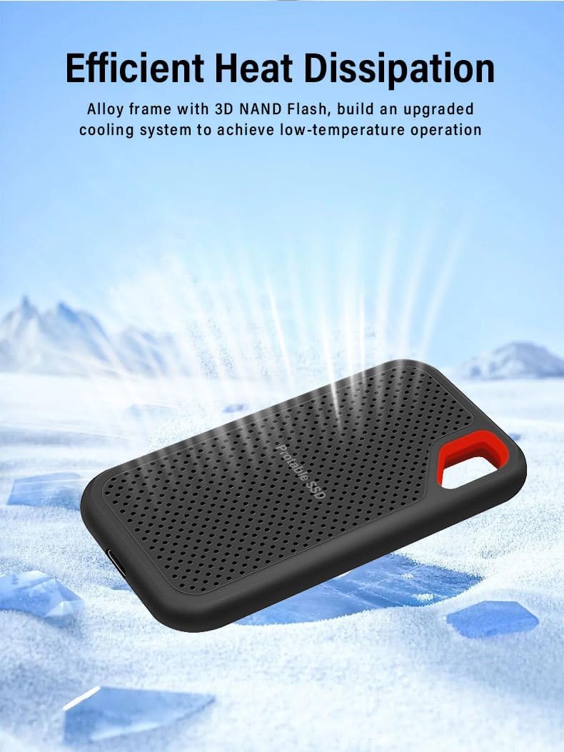 Generic 2TB Portable Mobile Hard Drive E60 USB 3.1 HD External