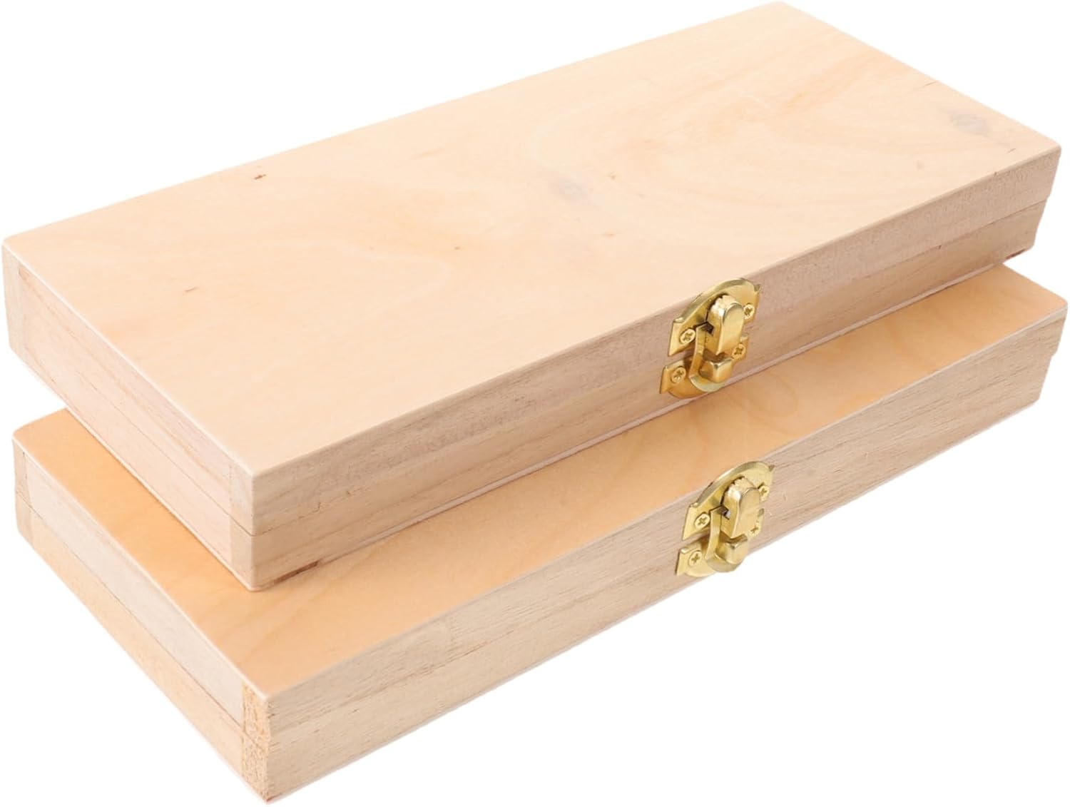 Hydrometer Wooden Storage Box with Sponge Padding 2pcs – Protective Case for Homebrew Wine Making Accessories, Glass Instrument Organizer for Fragile Distilling Equipment