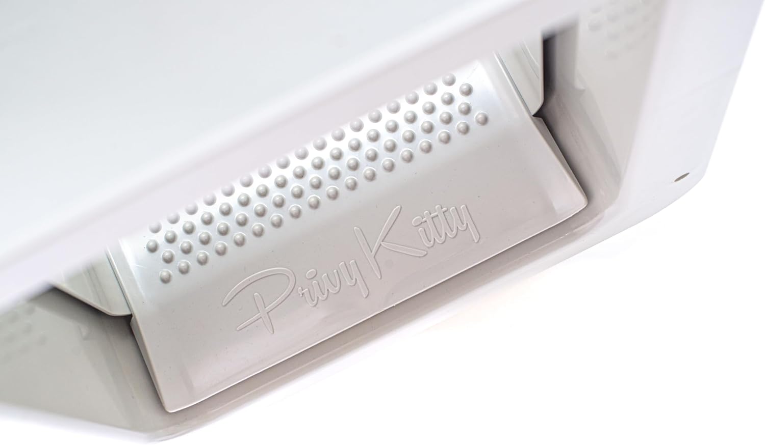 Outdoor Litter Box for Indoor Cats, Wall-Mounted Design, High Walled, Covered, Durable, Waterproof, Vented, Vapor Flap, Removable & Reusable Liner, Lined Portal with Paw Mat