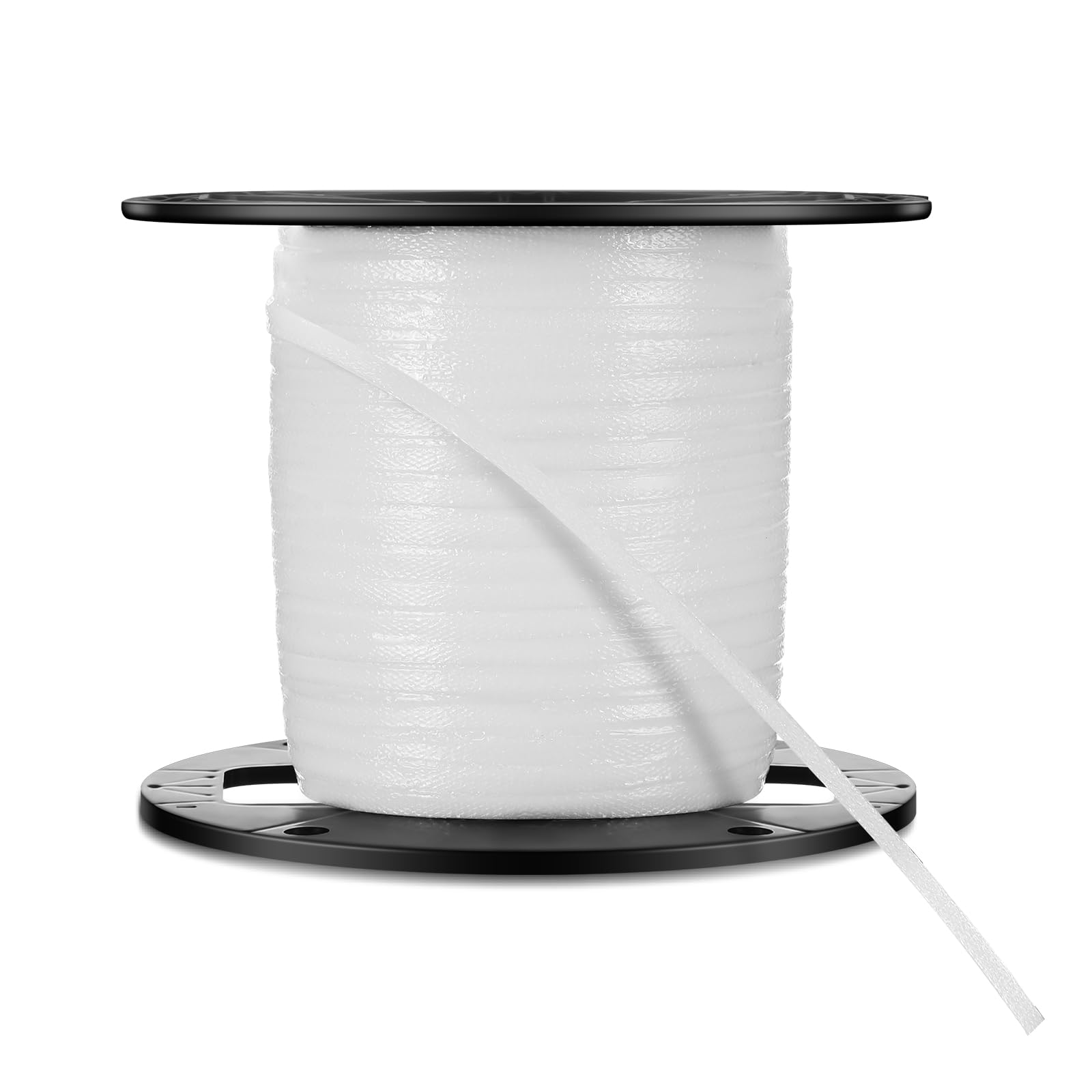 Qualirey 1 Pc Sticky Fly Tape Roll 1000 Ft, Fly Ribbon Line Trap Kit, Housefly Reel Sticky Tape Trap, Indoor Outdoor Disposable Bug Strip, Non-Toxic