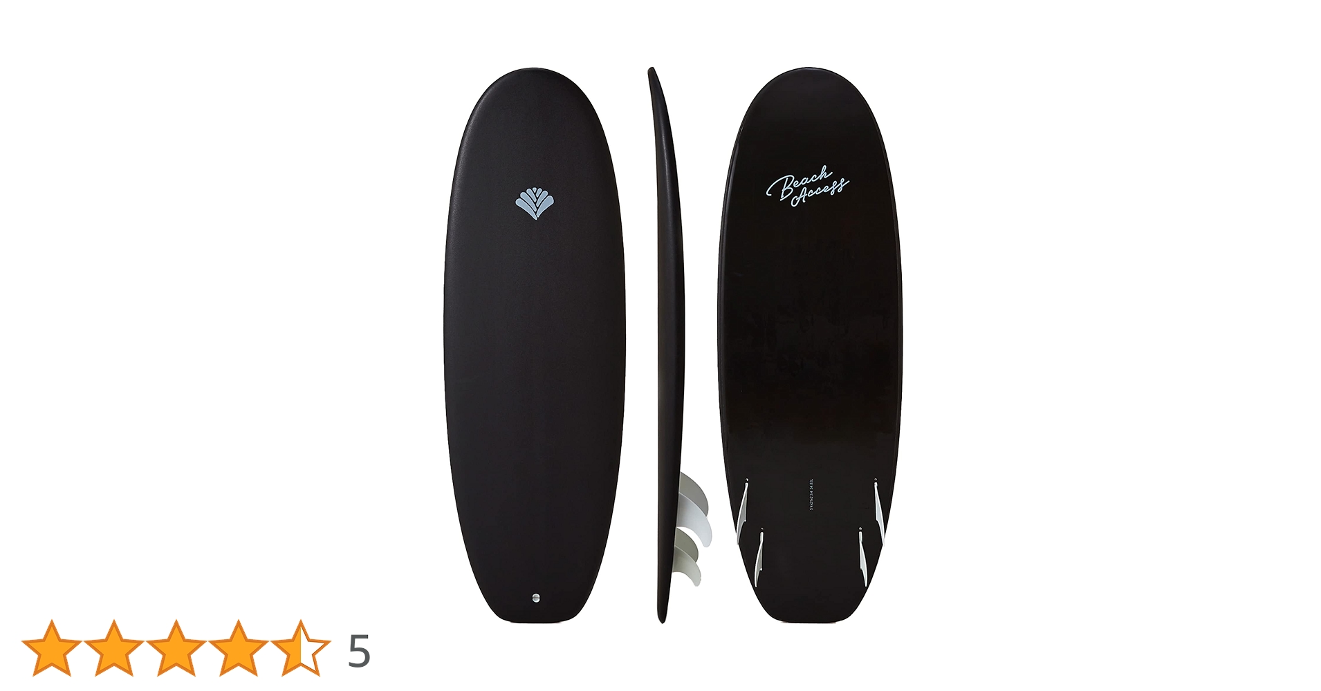 Amazon | Beach Access ソフトボード サーフボード 5'4” 35L