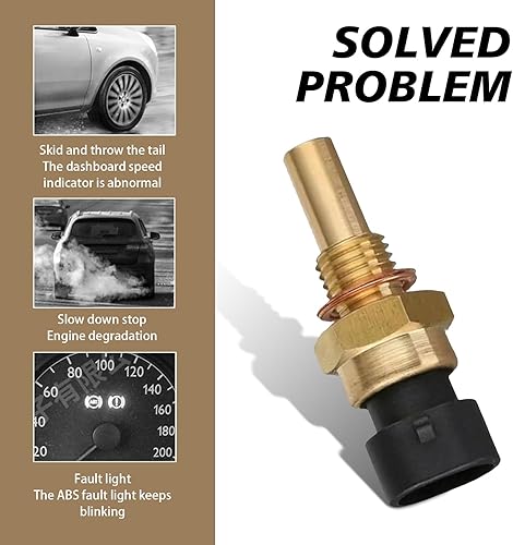 Miniatura 5 de MLY 1 sensor de temperatura del refrigerante del automóvil, sensor de temperatura del refrigerante del motor duradero de 2 pines, ajuste directo de