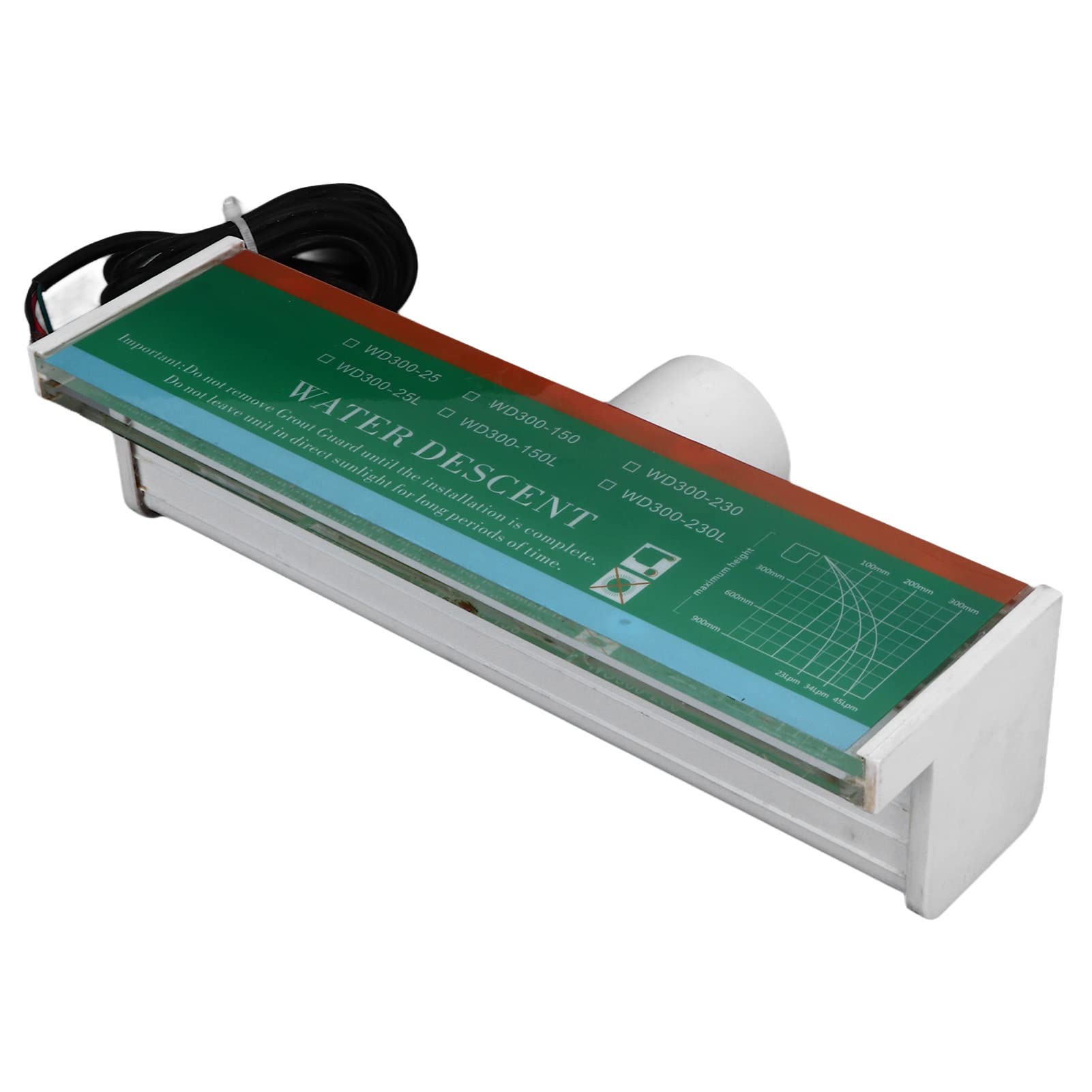 Buy Waterfall Pool Fountain 25L 12V Water Descent Waterfall Spillway