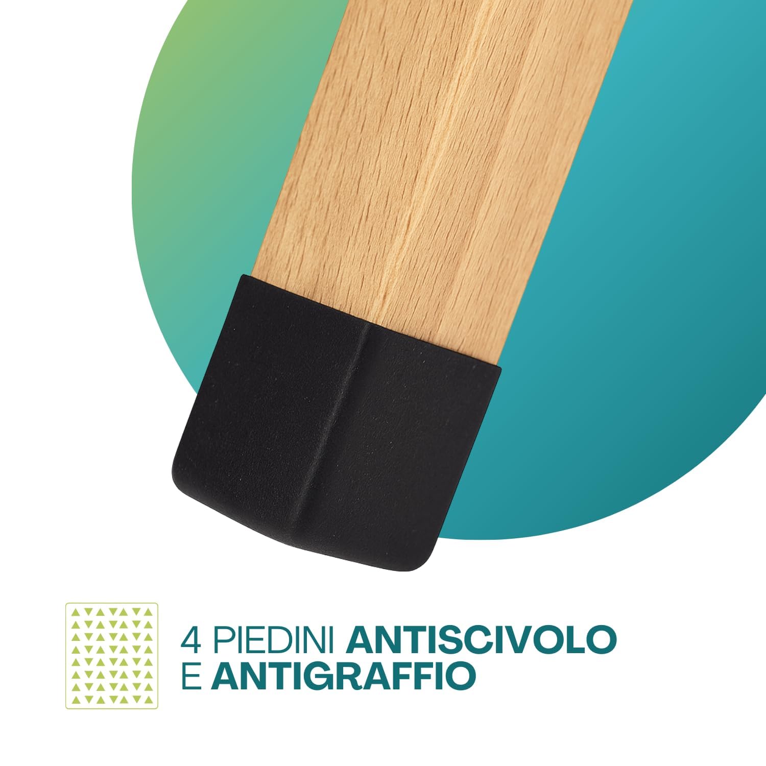 Paluplus Asse da Stiro Pieghevole in Legno di Faggio, Misura 120x35 cm, Altezza regolabile 3 Posizioni e Poggiaferro, Tavola da Stiro con Copriasse in Omaggio, Made in Italy -514F-6,3 (Naturale)