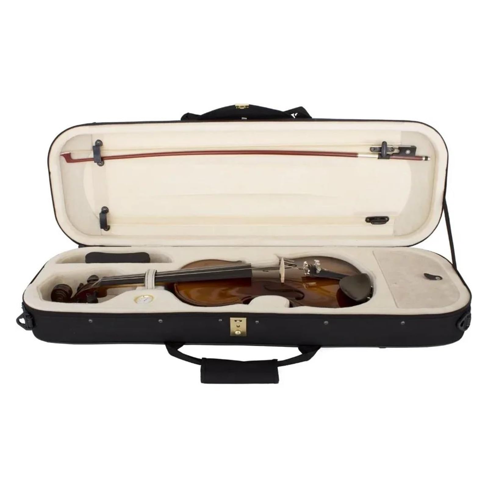 Violino Strumento Per Violino In Legno Massello Brillante Studente Fatto A Mano 4/4 3/4 1/2 1/4 1/8 1/10 1/16 Violino (Color : 1/4 - Foto 8