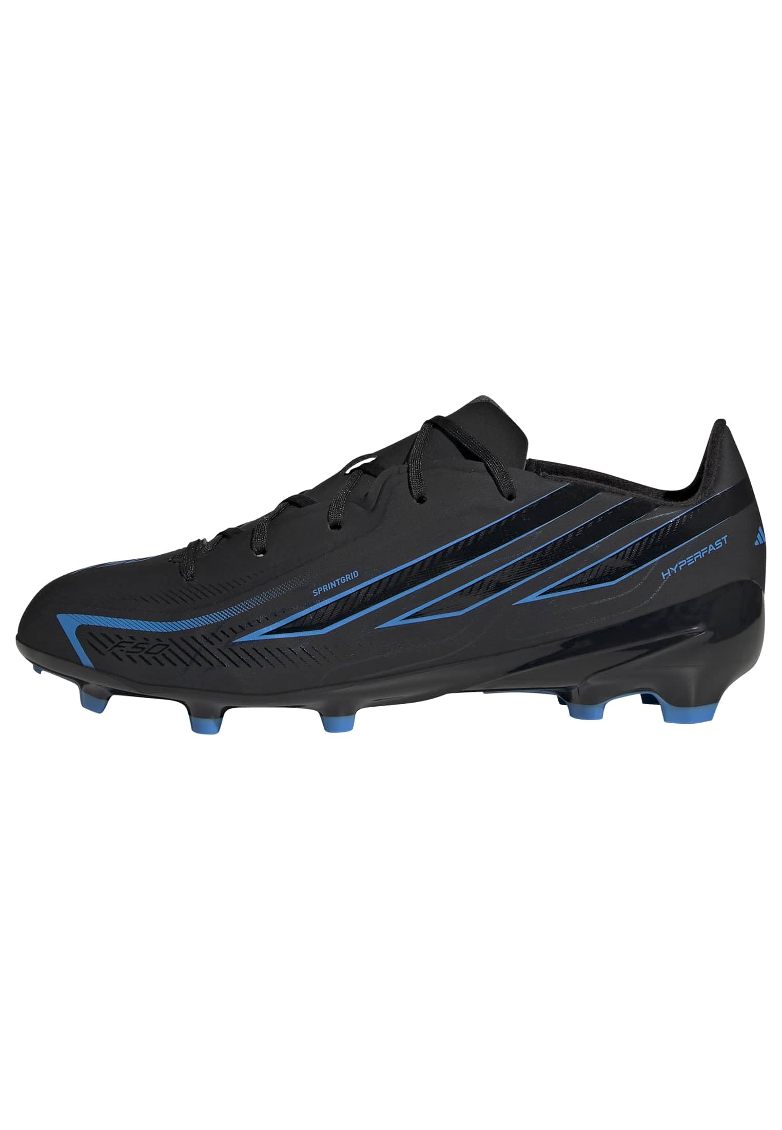Adidas Boys Black F50 Hyperfast League Firm Ground Football Boots Kids in Size C11, Sports Direct