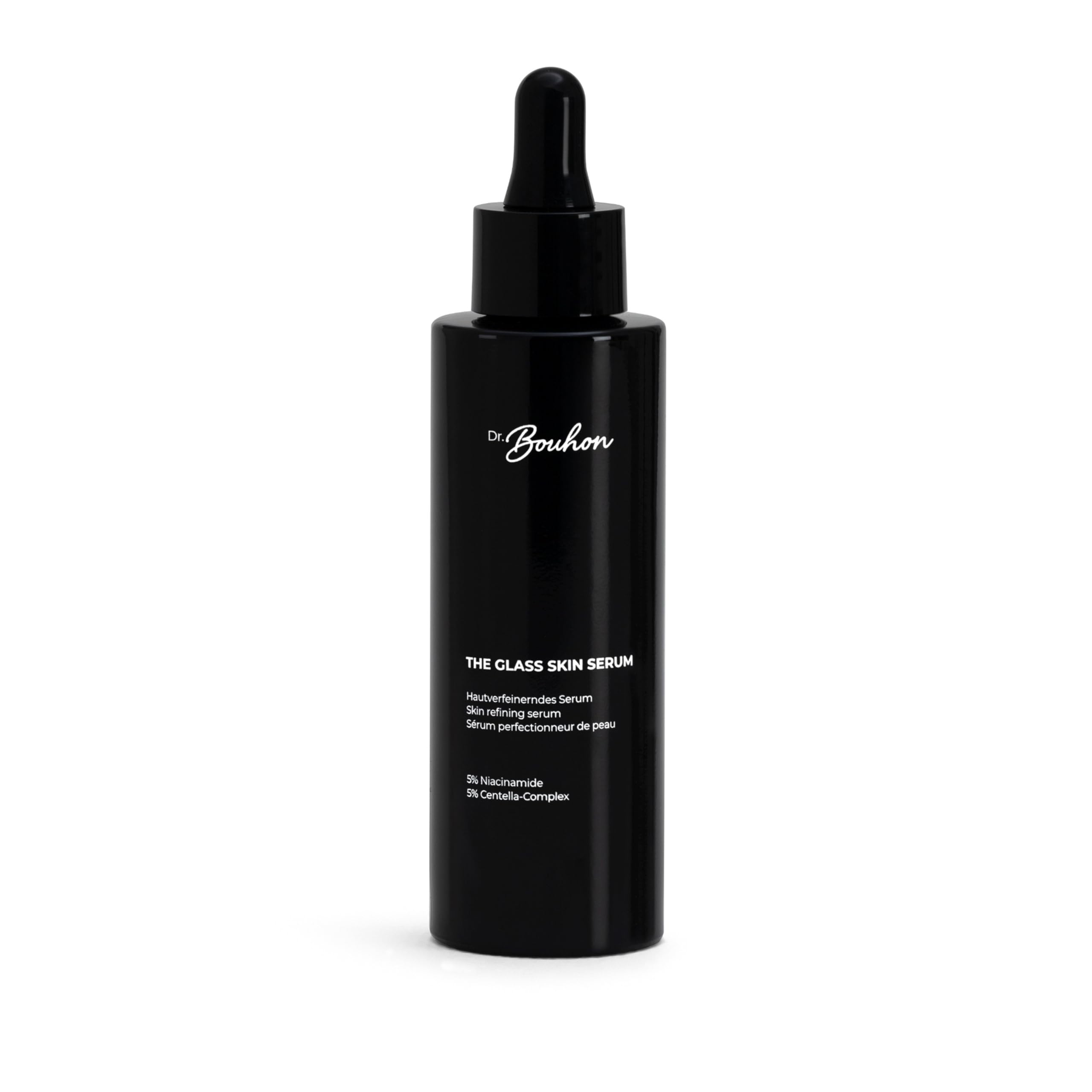 The Glass Skin Serum (50ml) – Glow & Balance Gesichtsserum mit Centella Asiatica, 5% Niacinamid & Postbiotika – verfeinert Poren & beruhigt sensible Haut – parfümfrei & vegan