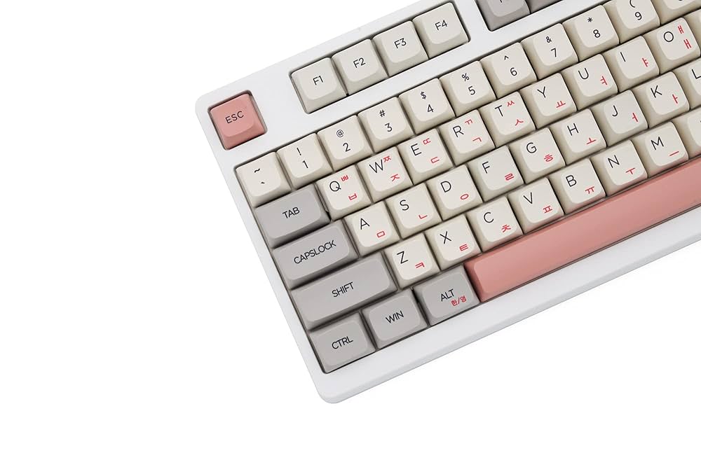 Pearl パンデイロ yumiy Amazon.com: KPREPUBLIC XDA V2 9009 Beige Grey Dye Sub Keycap