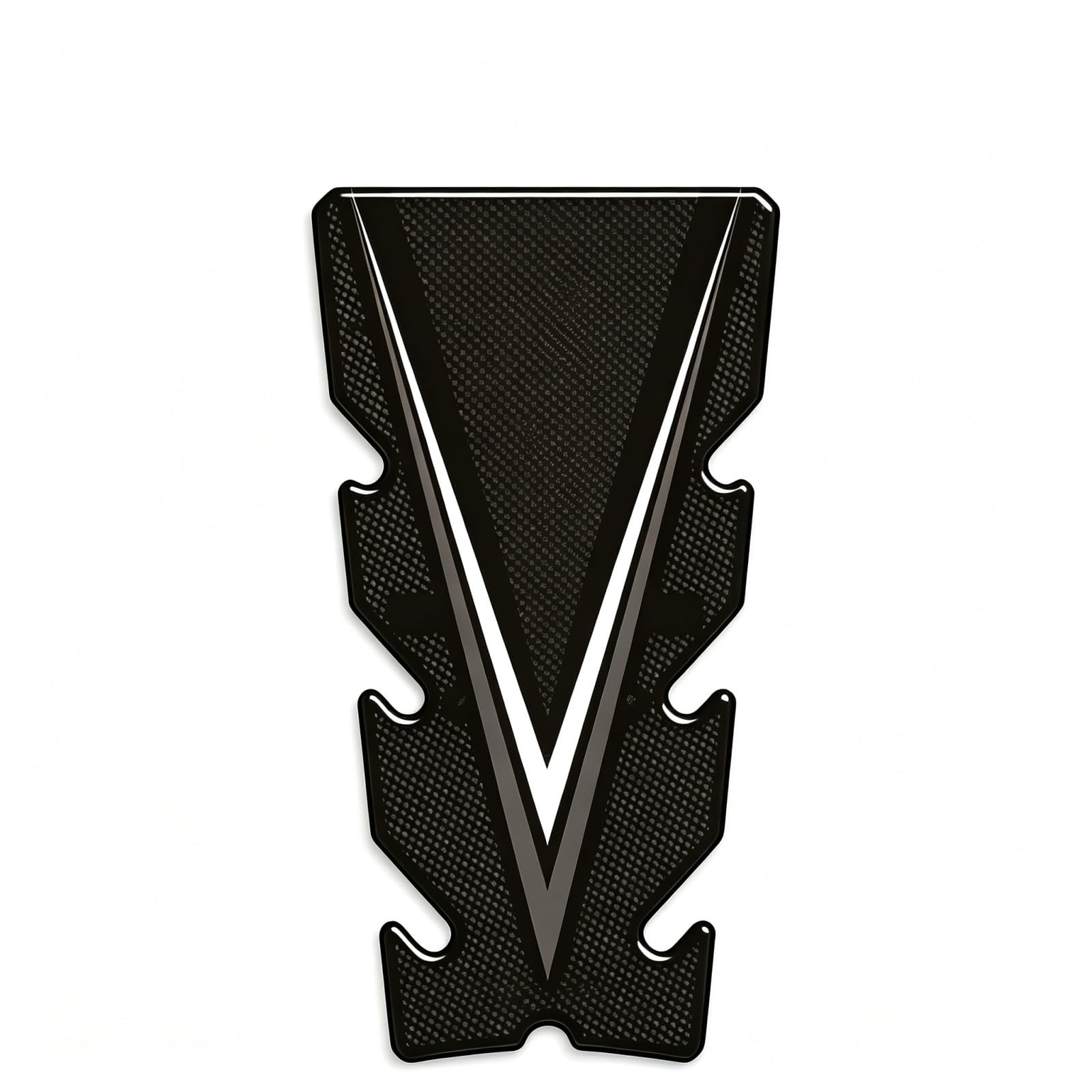 Motorrad Tank Pad Motorrad-Tankpad-Aufkleber Für NT650 Für 700 V 1000 1100 | Motorradzubehör Abenteuer Aufkleber Aufkleber Schutz Tank Pad Gas Heizöl Kit Knie(Black)